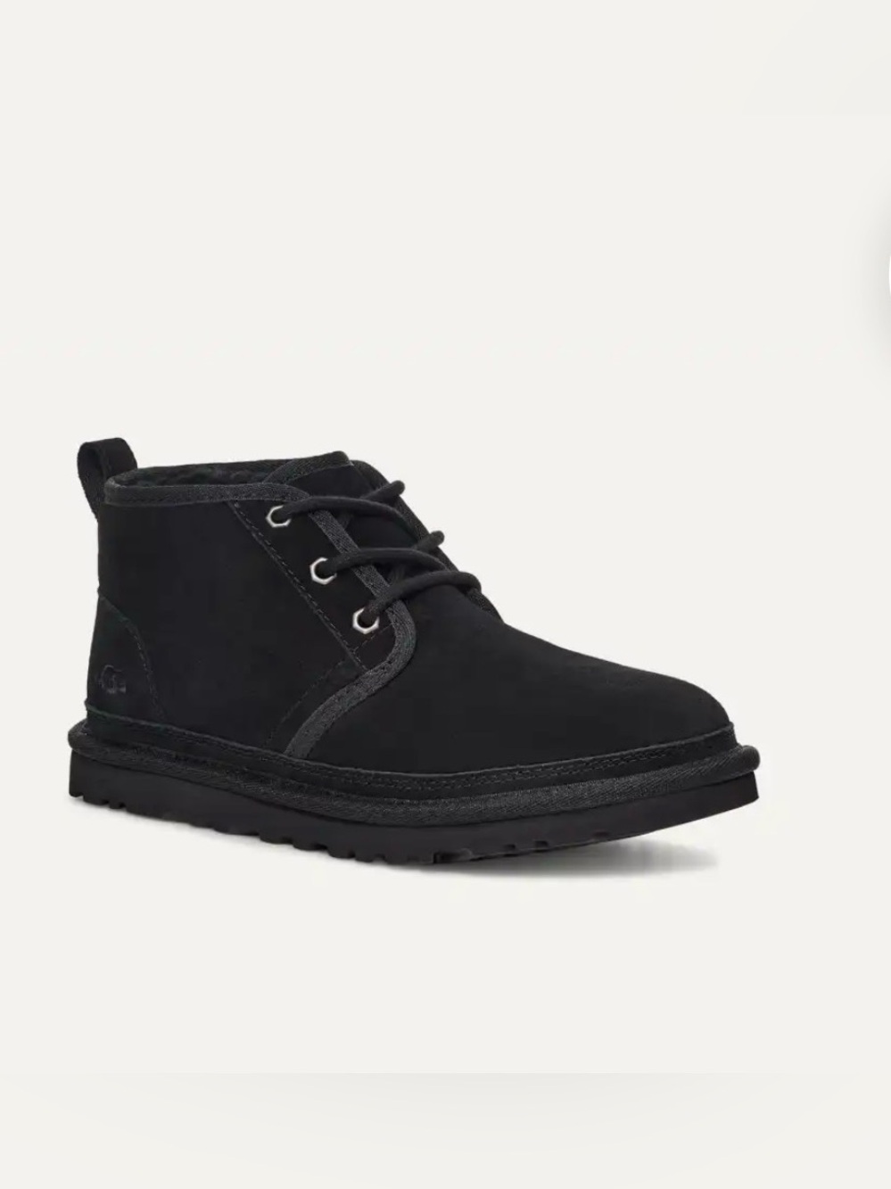 UGG Men's Black Suede Chukka Boots